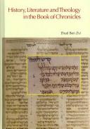 History, literature, and theology in the book of Chronicles by Ehud Ben Zvi, Ben Zvi, Ehud, Ehud Ben Zvi