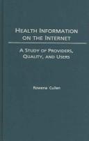 Health information on the Internet by Rowena Cullen