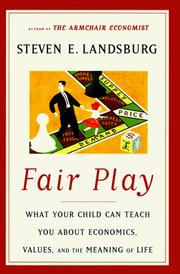 Cover of: Fair play by Steven E. Landsburg