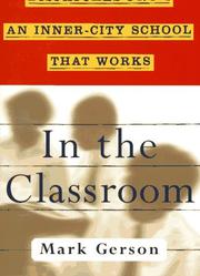 Cover of: In the classroom | Mark Gerson