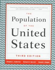 Cover of: The population of the United States by Douglas L. Anderton