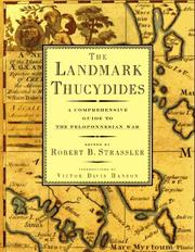 Cover of: The landmark Thucydides: a comprehensive guide to the Peloponnesian War