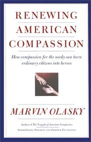 Cover of: Renewing American compassion