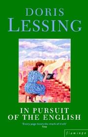 Cover of: In pursuit of the English by Doris Lessing, Doris Lessing