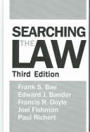 Cover of: Searching the law
