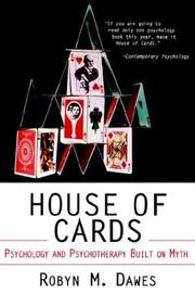Cover of: House of cards by Robyn M. Dawes