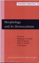 Cover of: Morphology and its demarcations by International Morphology Meeting