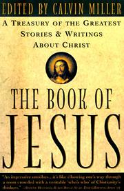Cover of: The Book of Jesus by Calvin Miller