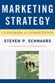 Cover of: Marketing strategy: customers and competition