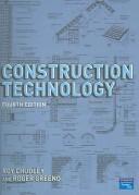 Construction technology by R. Chudley