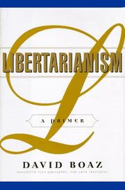 Cover of: Libertarianism by David Boaz