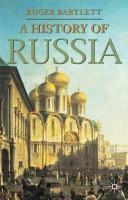 Cover of: A history of Russia