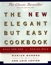 Cover of: The new elegant but easy cookbook by Marian Fox Burros