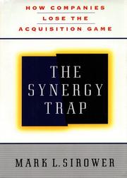 Cover of: The Synergy Trap by Mark L. Sirower