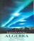 Cover of: Introductory algebra.