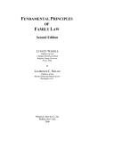 Cover of: Fundamental principles of family law by Laurence C. Nolan