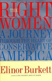 Cover of: The right women by Elinor Burkett