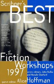 Cover of: Scribners Best of the Fiction Workshops 1997 (Scribner's Best of the Fiction Workshops)