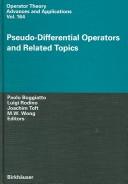 Pseudo-differential operators and related topics by International Conference on Pseudo-differential Operators and Related Topics (2004 Växjö, Sweden)