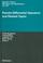 Cover of: Pseudo-differential operators and related topics