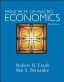 Cover of: Principles of macroeconomics by Robert H. Frank