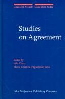 Cover of: Studies on agreement