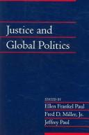 Cover of: Justice and global politics