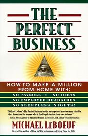 Cover of: The Perfect Business