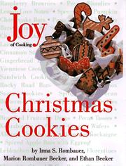 Cover of: The  joy of cooking Christmas cookies by Irma S. Rombauer