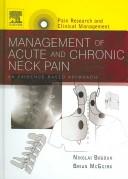 Cover of: Medical management of acute and chronic neck pain: an evidence-based approach
