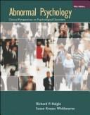 Abnormal Psychology by Richard P. Halgin
