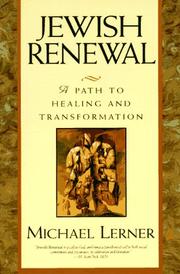 Cover of: Jewish Renewal: A Path to Healing and Transformation