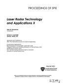 Cover of: Laser radar technology and applications X | 