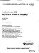 Cover of: Medical imaging 2005.: 13-15 February 2005, San Diego, California, USA
