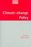 Cover of: Climate-change policy