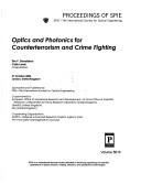 Cover of: Optics and photonics for counterterrorism and crime fighting | 