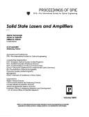 Cover of: Solid state lasers and amplifiers: 27-29 April, 2004, Strasbourg, France