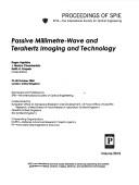 Cover of: Passive millimetre-wave and terahertz imaging and technology: 27-28 October, 2004, London, United Kingdom