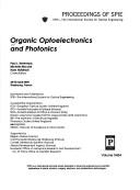 Cover of: Organic optoelectronics and photonics: 28-30 April, 2004, Strasbourg, France