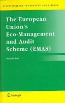 Cover of: The European Union's Eco-management and Audit Scheme (EMAS)