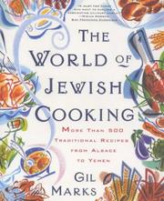 Cover of: The WORLD OF JEWISH COOKING by Gil Marks