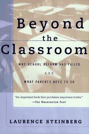 Cover of: Beyond the Classroom by Laurence Steinberg