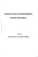 Cover of: Introduction to development studies for Africa