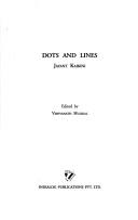 Cover of: Dots and lines by Jayanta Kāykiṇi