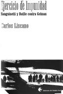 Cover of: Ejercicio de impunidad by Carlos Liscano