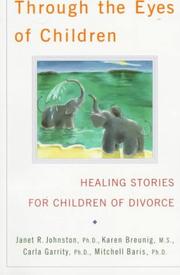 Cover of: Through the eyes of children: healing stories for children of divorce