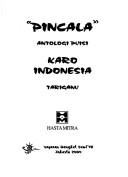 Cover of: Pincala: antologi puisi Karo, Indonesia