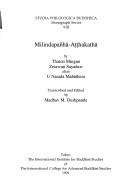 Milindapañhā-aṭṭhakathā / by Thaton Mingun Zetawun Sayadaw ; transcribed and edited by Madhav M. Deshpande by Nārada Jetavanʻ Cha rā toʻ Ūʺ