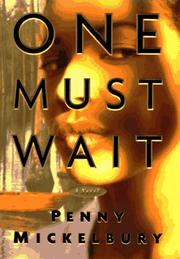 Cover of: One must wait