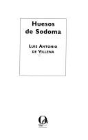 Cover of: Huesos de Sodoma